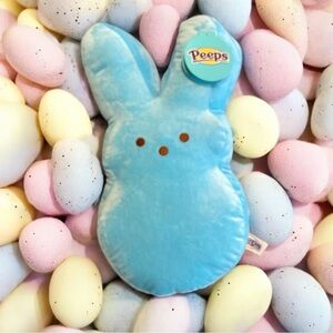 NWT PEEPS JUMBO 15” PLUSHIES WITH OWNERSHIP TAGS BLUE PEEP